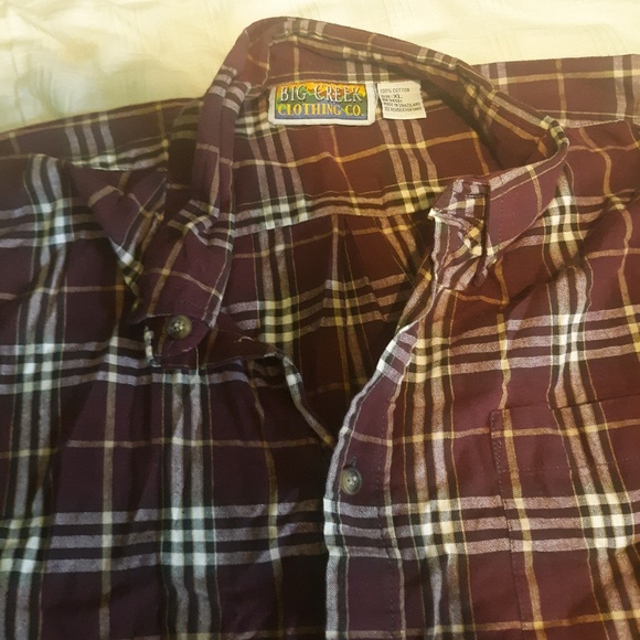 Plaid button down - Picture 2 of 3